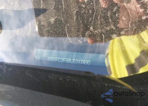 2020 Honda Civic Sport z USA, uszkodzony, nr VIN 19XFC2F88LE017490